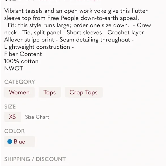 Free People Allora Blouse - Picture 3 of 3